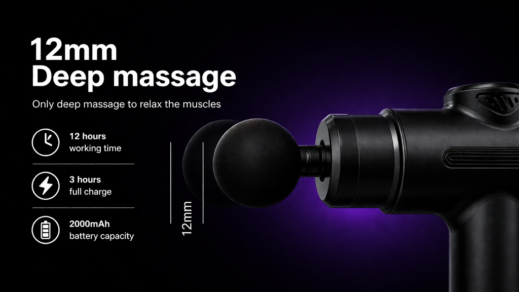 Recovr Pro — Deep Tissue Percussion Massager